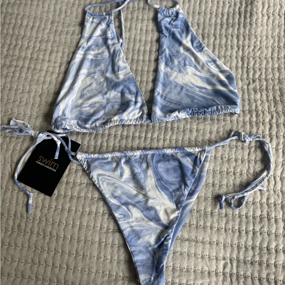Swim Naked Wardrobe Blue Smoke | Size Large | NWT